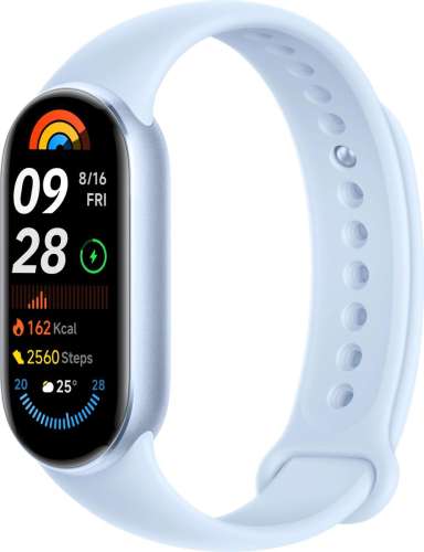 Фитнес-трекер Xiaomi Smart Band 9 1.62",  синий / синий [bhr8346gl]